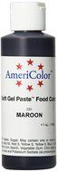 Americolor Maroon Soft Gel Paste 4.5 Ounces