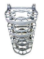 New Pan and Pot Organizer Rack Multi Uses Kitchen Rack Frying Pan Stand Holder N4