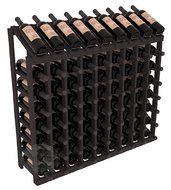 Wine Racks America Ponderosa Pine 9 Column 8 Row Display Top Kit. 13 Stains to Choose From!