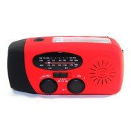 ROSENICE Portable Multi-functional Emergency Solar Hand Crank Dynamo USB Powered AM/FM/WB NOAA Weather Radio 3... N2
