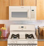 1.6 Cu. Ft. 1000W Over-the-Range Microwave Color: Bisque N3