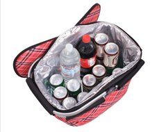Outdoor Picnic Basket Portable Cooler Bag 46*25*33Cm N2