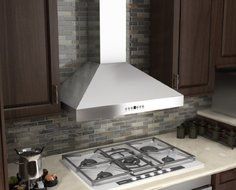 760 CFM Ducted Wall Mounted Range Hood Size: 19.7" H x 42" W x 11.5" D
