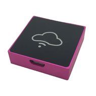 GBSELL Wireless WiFi Disk USB SD Hard Drive Storage Adapter For IPhone Android,Hot Pink