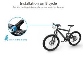 Trendwoo Outdoor Bicycle Bluetooth Speakers Waterproof Rechargeable LED Flashlight with Bike Mount for Cycling... N13
