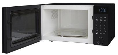 Danby DMW11A4BDB 1.1 Cubic Feet Nouveau Wave Microwave, Black N5