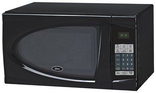 Oster OGDJ901 0.9-Cubic Feet Countertop Microwave Oven, 900-Watt, Black N2