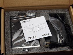 TP30-MK2 Digital Hi-Fi Power Stereo Subwoofer Amplifier 16bit/48kHz USB DAC Headphone Amp (Silver) N31