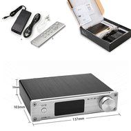 HONGYU SMSL Q5 Pro Stereo Remote Control HiFi Pure Digital Amplifier USB Coax Optic Input 192KHZ 44Bit Audio Power... N10