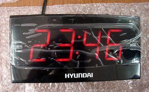 HYUNDAI DUAL ALARM CLOCK RADIO 1.8&quot; DISPLAY N2