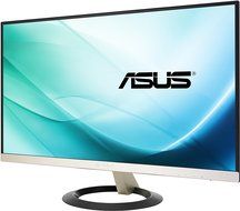 ASUS Frameless Gold 21.5&quot; 5ms (GTG) HDMI Widescreen LCD/LED Monitor IPS 80,000,000:1 , Ultra-Slim...