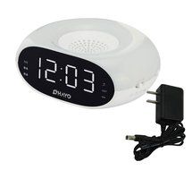 Number-One Digital FM Clock Radio Dual Alarms Clock with FM Radio Sleep Timer and Snooze Functions, Alarm Clock...