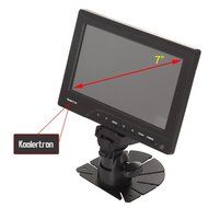 Koolertron&reg; 7 inch 16:9 HD TFT LCD Resistive Touch Screen VGA Monitor With HDMI Input 1920...