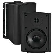 OSD Audio AP520 Black 5.25-inch Indoor or Outdoor 120-Watt Patio Speaker Pair N2