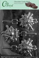 Cybrtrayd S077 Sports Chocolate Candy Mold, Bowling Lolly