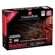 VisionTek VT26XT512PCLE 512MB DDR3 Radeon HD 2600 XT Graphics Card