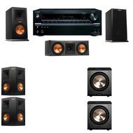 Klipsch RP-150M-E Monitor Speaker 5.2 PL-200 Onkyo TX-NR636