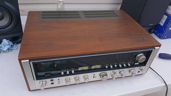 SANSUI 9090DB STEREO RECEIVER VINTAGE (1975-1979) 125 WPC(RMS) / 8 OHMS N7