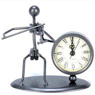 Musical instrument fashion creative iron clock C61 N2