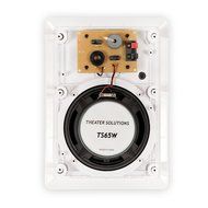 Theater Solutions TS65W In Wall 6.5&quot; Speakers Surround Sound Home Theater 7 Pair Pack N3