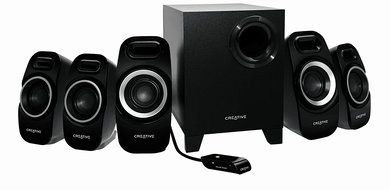 Creative Inspire T6300 5.1 Multimedia Speaker System N2