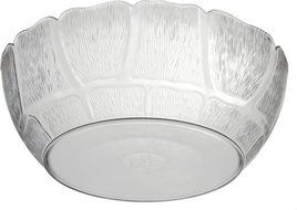 Carlisle (691407) Petal Mist Bowls, Set of 4 (5.7-Quart, Polycarbonate, Clear) N2