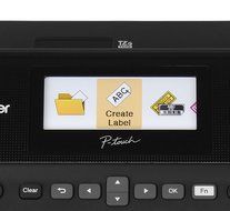 Brother Printer PTD600VP PC Connectible Label Maker with Case