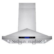 Golden Vantage 29.5'' 400 CFM Convertible Island Range Hood N3