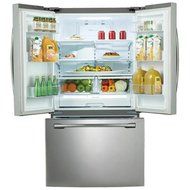 Samsung RF260BEAESR 25.5 Cu. Ft. Stainless Steel French Door Refrigerator - Energy Star
