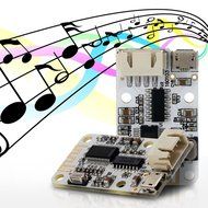 KKmoon Digital Amplifier Board Module Micro USB DC 5V Bluetooth Audio Receiver 23W N6