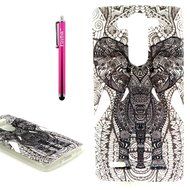 Xperia Z3 Case, Firefish [Shock Absorbent] [Slim Fit] [Anti Slip] Design Clear TPU Gel Silicone Soft Protective... N111