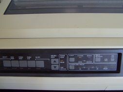OKI MICROLINE 395 24 PIN Wide Format Dot Matrix Printer W/Test Prints N2