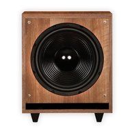 Theater Solutions SUB10FM Front Firing Powered Subwoofer (Mahogany) N5