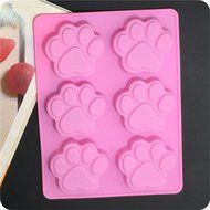 OliaDesign Baking Silicone Mold Cake Mold Cookie Mold Pudding Mold Jelly Mold (Paw) N2