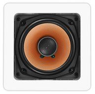 OSD Audio CW840SQ White 8-inch Poly Square In-Ceiling or In-Wall Speaker Pair N15