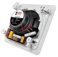 OSD Audio CW840SQ White 8-inch Poly Square In-Ceiling or In-Wall Speaker Pair N17