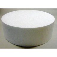 Golda's Kitchen Round Cake Dummy - 9" &times; 3"H
