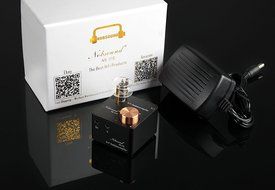 Nobsound NS-01E Mini Tube Headphone Amplifier Stereo HiFi Amp Audio Preamp (Black) N5