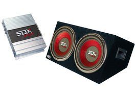 SDX 12" 1000w Subwoofer System, Amplifier, Wiring Kit N5