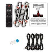 Theater Solutions TS521 Home 5.1 Speaker System with USB Bluetooth and 4 Extension Cables N2