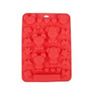 Ebake Reusable Cartoon Winnie Silicone Mold for Cake, Chocolate, Jelly, Candy and Ice cubes (Yellow) N7