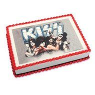 KISS Cake Icing Edible Image