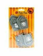 Party Partners Design 12 Count Graveyard Short Party Picks