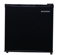 Daewoo 1.6 Cu Ft Black Compact Single Reversible Door Refrigerator and Freezer | FR-016RBE