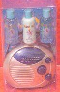 Rock on in the shower Radio&amp;Body Bath Set