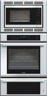 Thermador MEDMCW31JP Triple Oven Masterpiece Oven plus Convection Microwave, Warming Drawer, 30 in. Pro Handle