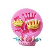 Eoonfirst 3D Crown Shaped Silicone Mold Set of 2