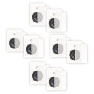 Blue Octave BDW52 In Wall Speakers 2 Way Home Theater Surround Sound 4 Pair Pack N3