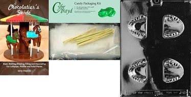 Cybrtrayd J041 False Teeth Chocolate Candy Mold with Exclusive Cybrtrayd Copyrighted Chocolate Molding Instructions N4