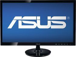 Asus - 20&quot; Widescreen Flat-Panel LED HD Monitor - Black